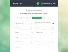 Tablet Screenshot of netray.com